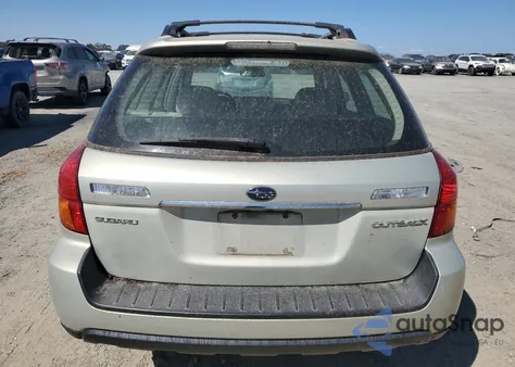 2006 Subaru Legacy Outback 2.5I z USA, uszkodzony, nr VIN 4S4BP61C067352670